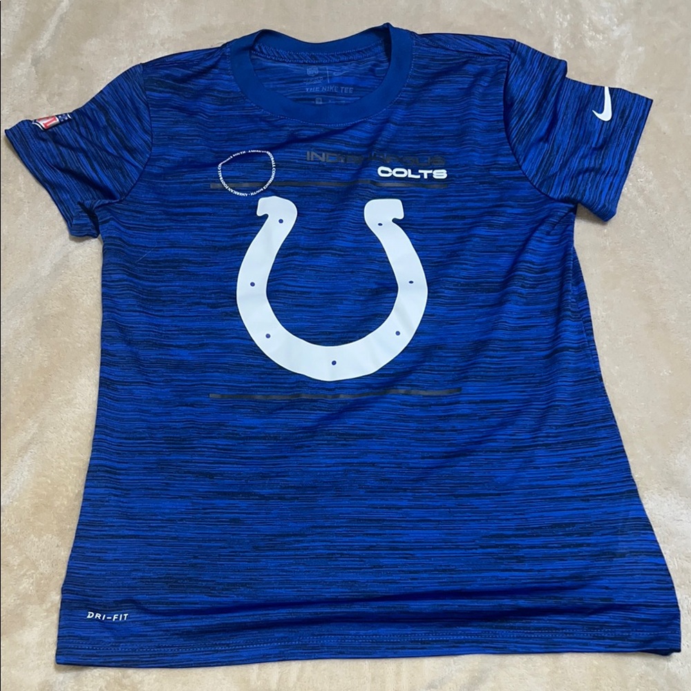 Nike Blue Colts Performance Tee